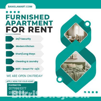 Ready Furnished 2 Room Apartment | Bashundhara R/A